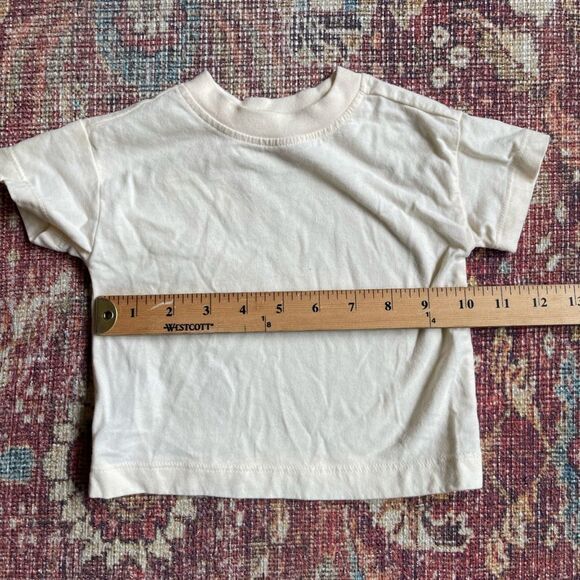 Hanna Andersson 3-6 Months Cream t shirt - Picture 3 of 6